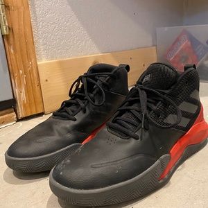 Brand New Black and Red Adidas Basketball Shoes